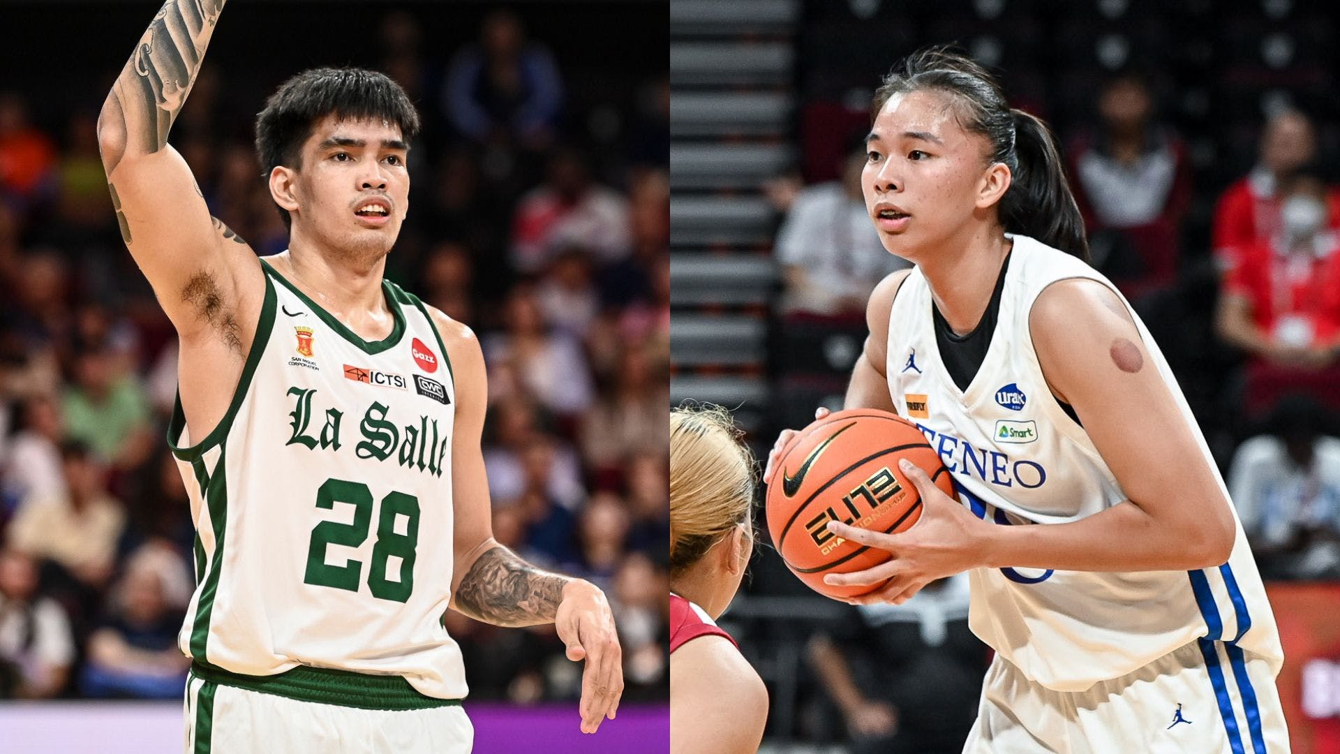 Reigning MVPs Kevin Quiambao, Kacey Dela Rosa named UAAP Players of the Week